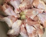 鶏手羽元の甘辛ゴマがらめ＆野菜スープ作り方2写真