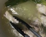 鶏手羽元の甘辛ゴマがらめ＆野菜スープ作り方4写真
