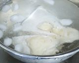 鶏むね肉とセロリの和え物作り方1写真