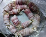 レンジで☆豚肉のもやし巻き☆作り方7写真