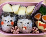 親子&姉妹おにぎり #園児弁当作り方7写真