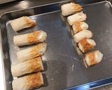 簡単　チーズ入り竹輪のカレー照り焼き作り方2写真