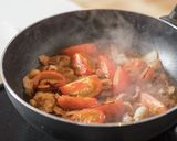 豚バラ肉と鉾田トマトの生姜焼き作り方4写真