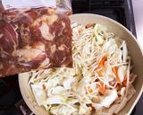 冷凍お肉でジンギスカン風炒め作り方1写真