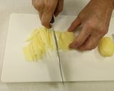 梅包みとじゃがいものシャキシャキ炒め作り方2写真