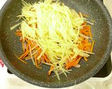 梅包みとじゃがいものシャキシャキ炒め作り方6写真