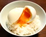 半熟卵かけご飯　ニラ魚醤醤油・青唐辛子作り方3写真