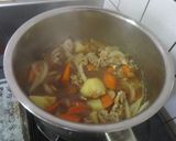 韓国風肉じゃが/七尾市給食作り方8写真