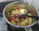 韓国風肉じゃが/七尾市給食作り方5写真