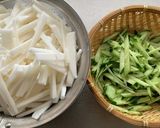 長芋の千切り作り方4写真