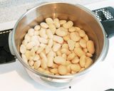 ご飯のおとも白花豆の煮豆作り方5写真