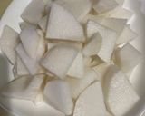 大根とにんじんのゴマ油炒め作り方1写真