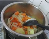 韓国風肉じゃが/七尾市給食作り方4写真