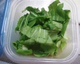 簡単φすぐ出来るφ青梗菜のナムルφ作り方2写真