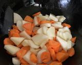 大根とにんじんのゴマ油炒め作り方3写真