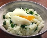 半熟卵かけご飯　ニラ魚醤醤油・青唐辛子作り方5写真