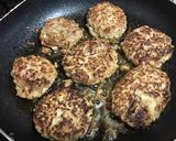 お弁当用舞茸入りハンバーグ♡夕飯にも♡作り方4写真