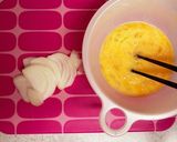 コロッケの卵とじ丼♡作り方1写真
