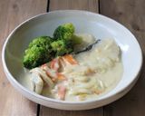 簡単♪たらのクリーム煮(生クリーム不要)作り方6写真