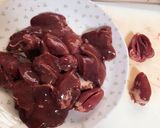 レバーとこんにゃくの生姜煮作り方1写真