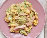 魚肉ソーセージとキャベツの胡麻マヨサラダ作り方6写真