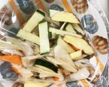 根菜チクワ台湾風豆乳スープ味オムレツ風作り方13写真