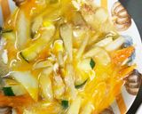 根菜チクワ台湾風豆乳スープ味オムレツ風作り方19写真
