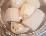 豚肉とレンコンの炒め煮作り方1写真