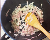 大好き♡焦がしウスターソースの焼きめし♡作り方2写真