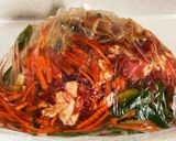 豚こま肉と残り野菜のプルコギ風作り方2写真