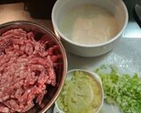 フワフワ豚つくね（卵白消費に）作り方1写真