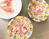 バター無和風パスタ味豚こま大根青椒肉絲風作り方3写真