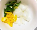 バター無和風パスタ味豚こま大根青椒肉絲風作り方5写真