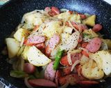 じゃがいもとウインナー炒め作り方6写真