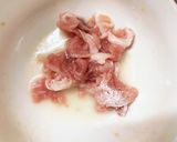 豚こま簡単韓国風炒め味麻婆豆腐茄子作り方6写真