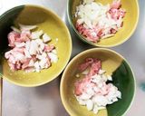 豚こま簡単韓国風炒め味麻婆豆腐茄子作り方9写真