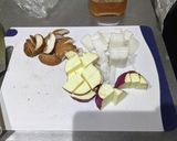炎柱の大好物！さつまいもの味噌汁作り方1写真