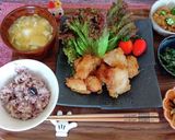 揚げない鶏の唐揚げ作り方4写真