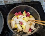 炎柱の大好物！さつまいもの味噌汁作り方3写真