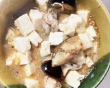 豚こま簡単韓国風炒め味麻婆豆腐茄子作り方15写真