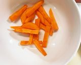 レンジもやしズッキーニ豚味噌丼味野菜炒め作り方3写真