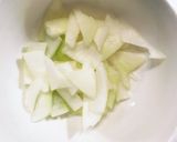 レンジもやしズッキーニ豚味噌丼味野菜炒め作り方5写真