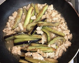 茄子と鶏そぼろの餡掛けそうめん作り方5写真