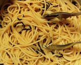 ズボラ飯★塩昆布★大葉パスタ作り方2写真