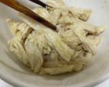 タコワサ風チキン(鶏肉のわさび和え)作り方6写真