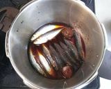 圧力鍋で◎骨までほろほろイワシの梅煮作り方2写真