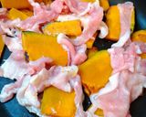 かぼちゃと豚肉の炒めもの作り方3写真