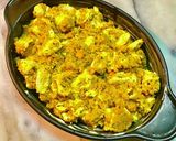 ブロッコリーの茎枝葉のグラタンチーズ焼き作り方3写真