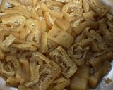 お出しが美味しい揚げとズイキの煮物作り方3写真