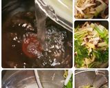 美味しい~ひらたけ入り牛肉クッパ~作り方3写真